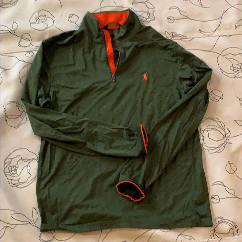 Men’s polo golf 1/4 zip